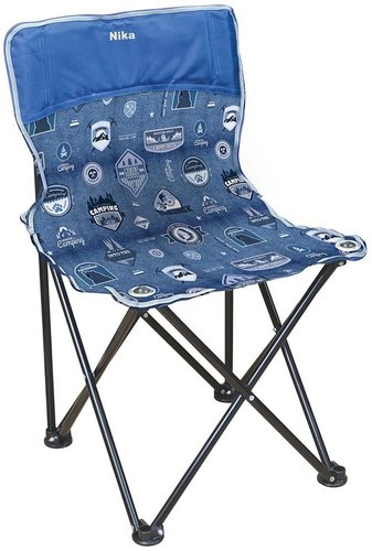 Nika походный со спинкой (синий) [ПСП3]