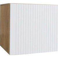 Шкаф распашной Ивару Стефани 6.1 (дуб крафт золотой/софт белый)