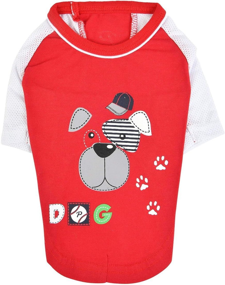 

Футболка Puppia Sniffer PAUA-TS1807-RD-L (L, красный)