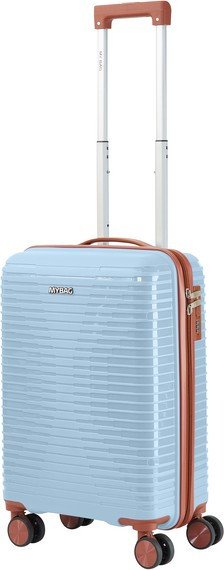 Чемодан MyBag Lumo S (голубой)