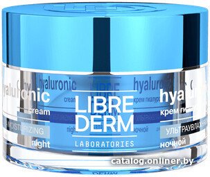 Librederm Крем для лица Eco-Refill Гиалуроновый Ультраувлажняющий Ночной Для сухой кожи (50 мл)