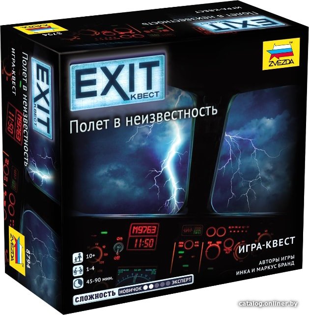 Настольная игра Звезда Exit-Квест. Полет в неизвестность