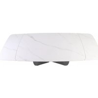 Кухонный стол Signal Armando 160-240/90 (белый/черный)