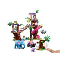 Конструктор LEGO Friends 41424 Джунгли: штаб спасателей