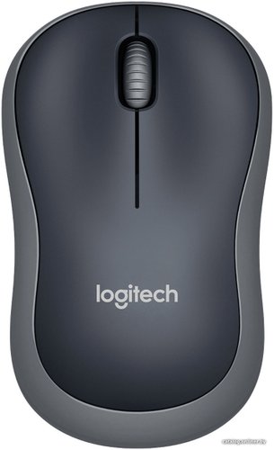 Мышь Logitech M185 (черный/серый)