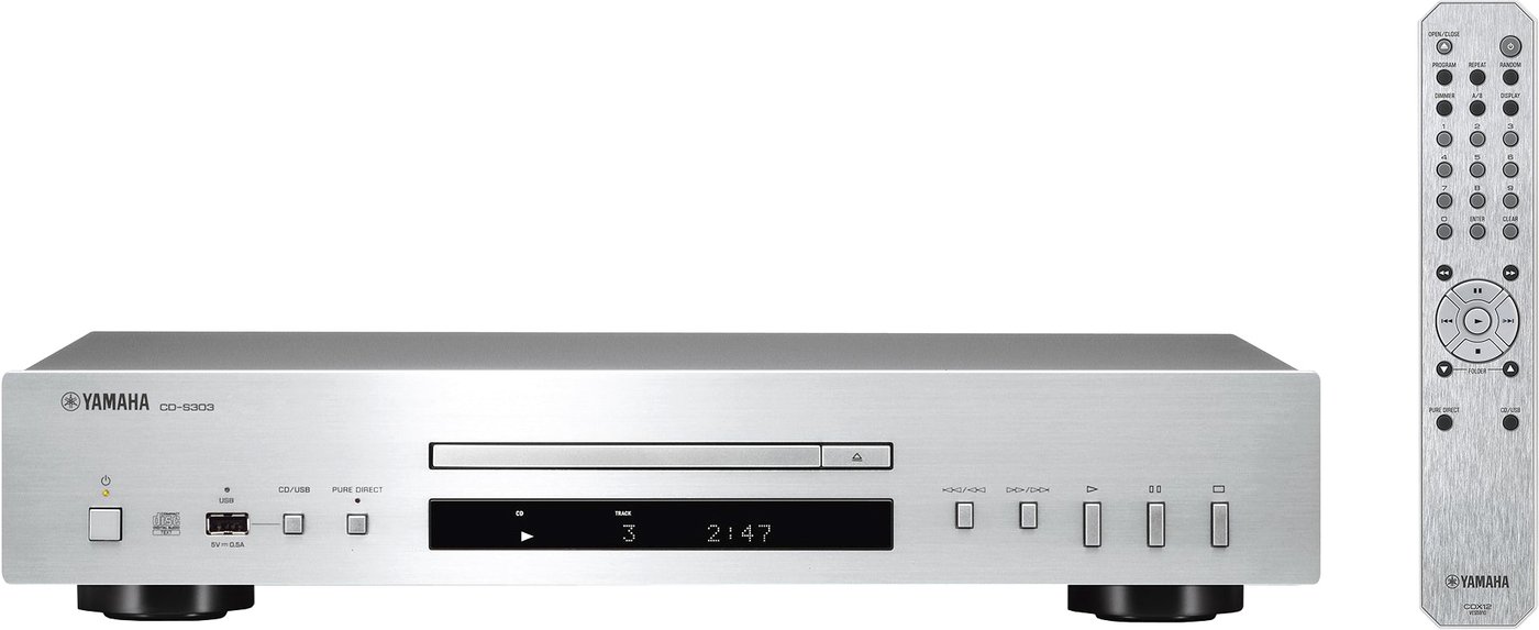 

CD-проигрыватель Yamaha CD-S303 (серебристый)