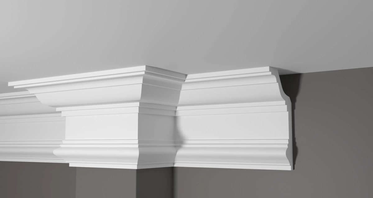 

Плинтус потолочный Decor-Dizayn DD513