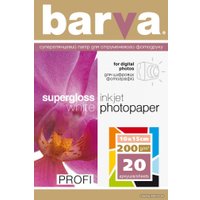 Фотобумага Barva глянцевая 10х15 см 200 г/м2 20 л [IP-R200-161]