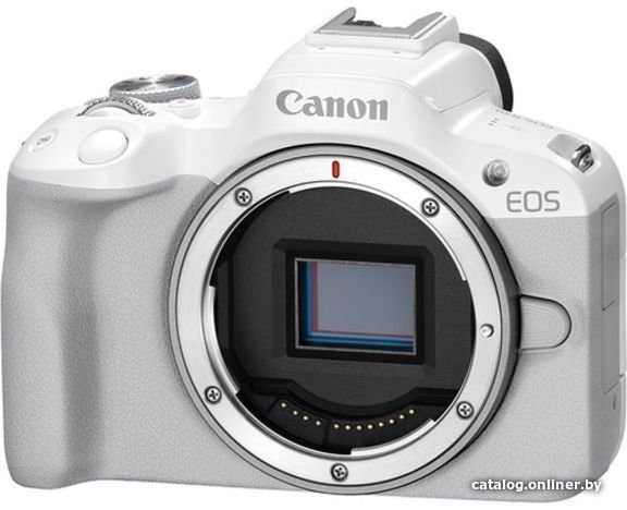 Беззеркальный фотоаппарат Canon EOS R50 Body (белый)