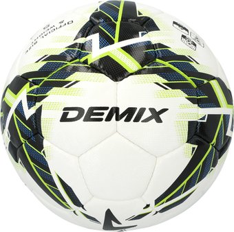 Футбольный мяч Demix FCAC6PJ2C4 (5 размер, белый/зеленый)