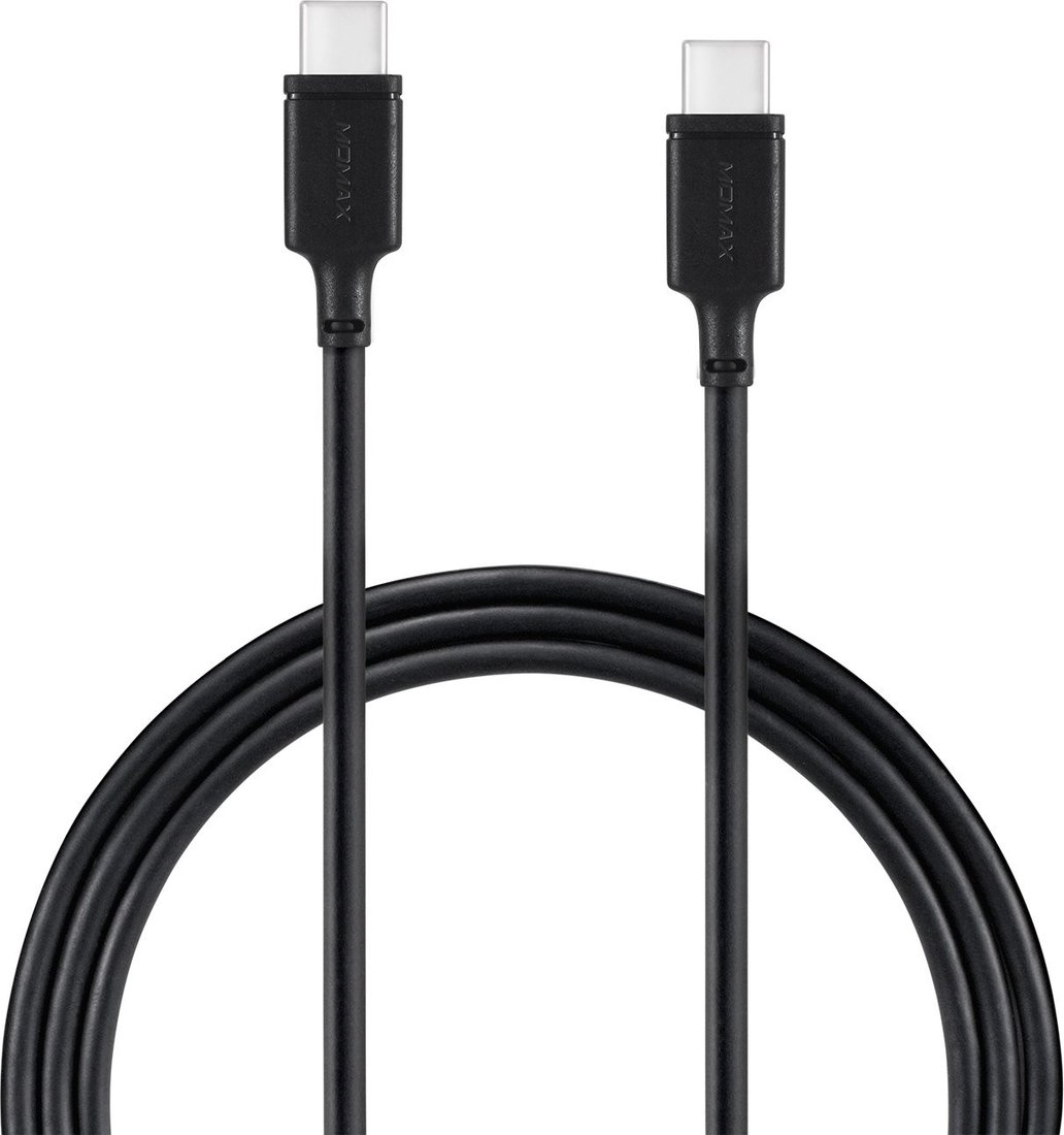 

Кабель Momax DC16D USB 3.2 Gen2 Type-C - USB 3.2 Gen1 Type-C (1 м, черный)
