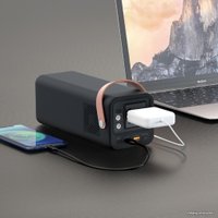 Портативная зарядная станция XO PSA-200 52800mAh (черный)