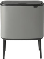 Bo Touch Bin 11+23 л (минерально-серый)