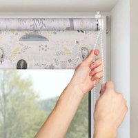 Мини рулонные шторы Franc Gardiner Print Сказочный лес 100х160 9403217474 (серый)