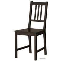 Стул Ikea Стефан 002.110.88 (коричнево-черный)