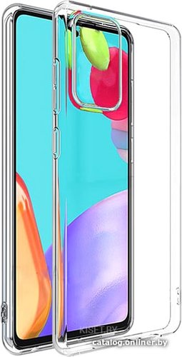 Чехол для телефона KST для Samsung Galaxy A72 (прозрачный)
