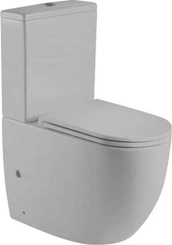 Унитаз напольный WeltWasser Merzbach 001 MT-GR (серый матовый)