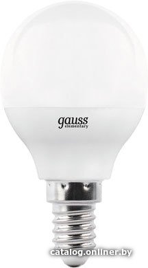 Светодиодная лампочка Gauss Globe-dim E14 7 Вт 3000 К 105101107-D