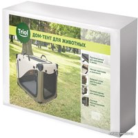 Сумка-переноска Triol 1041AL (бежевый/коричневый)