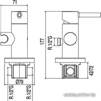 Гигиенический душ Tres 134123