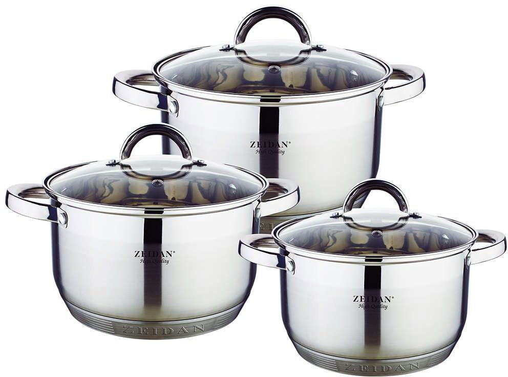

Набор кастрюль ZEIDAN Z-50626