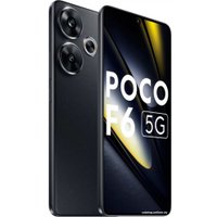 Смартфон POCO F6 12GB/512GB с NFC международная версия (черный) и Xiaomi Redmi Buds 5 Pro (черный) по акции