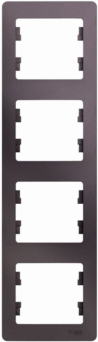 

Рамка Schneider Electric Glossa GSL001408