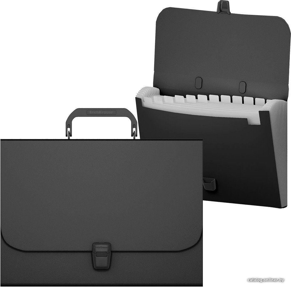 Папка-портфель Erich Krause Matt Classic 50437 (черный)