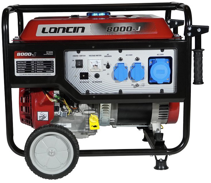 

Бензиновый генератор Loncin LC8000-JS