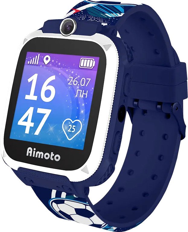 

Детские умные часы Aimoto Element (спортивный синий)