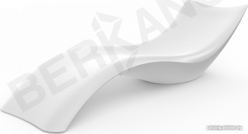 Шезлонг Berkano Wave (белый)