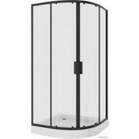 Душевой уголок Niagara NG-6886-08 80x80 (черный)