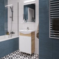  Grossman Комплект мебели для ванной Эко-60 106052-2 (комбинированный)