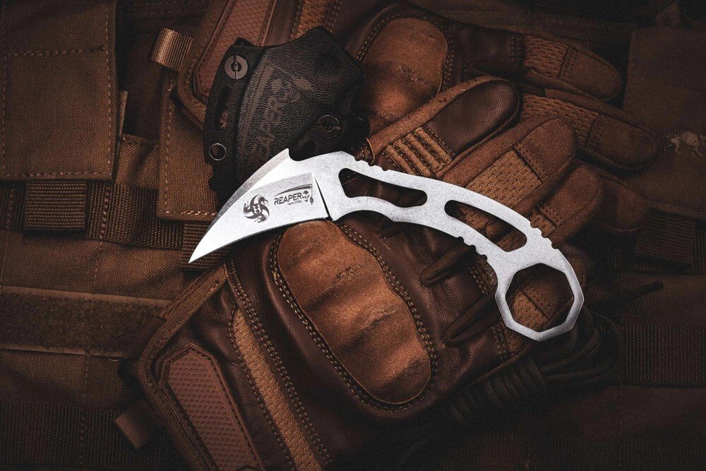 

Нож-брелок Kizlyar Supreme Reaper N690 StoneWash