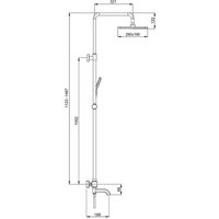 Душевая система  Gappo G2491-9