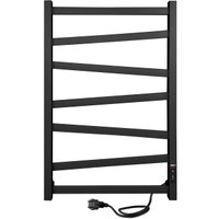 Полотенцесушитель ProHeat Quadro Diago 50х80 (терморегулятор, таймер, черный муар)