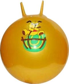 Гимнастический мяч Zez 3-D65 (оранжевый)