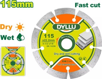 Отрезной диск алмазный  Dyllu DTDC1K02