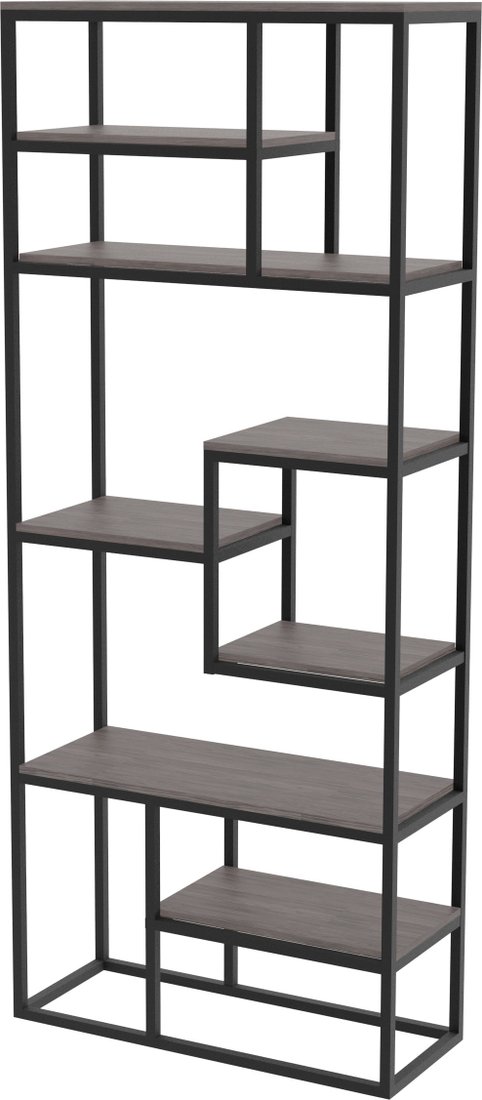 

Стеллаж TMB Loft Сартория ЛДСП 80x30x200 (флитфуд серая лава)