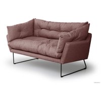 Диван Brioli Анико двухместный (J10/сиреневый)