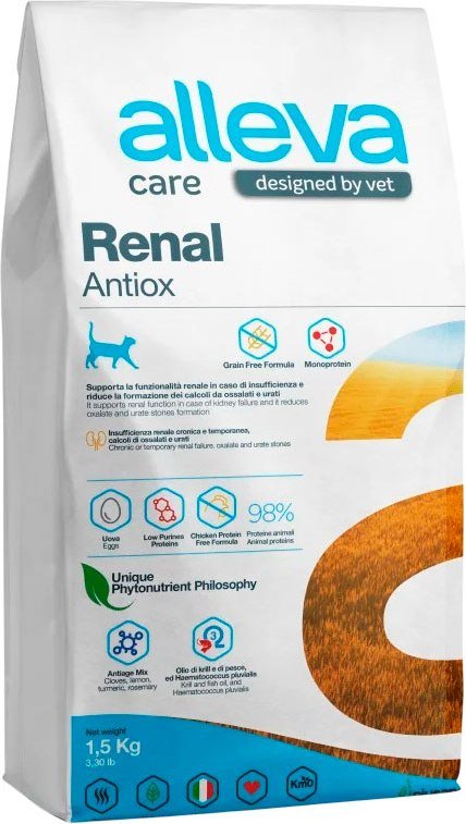 

Сухой корм для кошек Alleva Care Ренал P10273 (1.5кг)