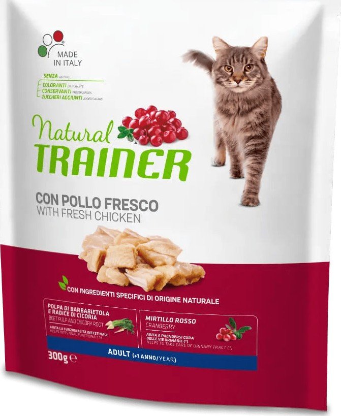 Сухой корм для кошек Trainer Natural Cat Adult Корм сухой для кошек с курицей 300 г