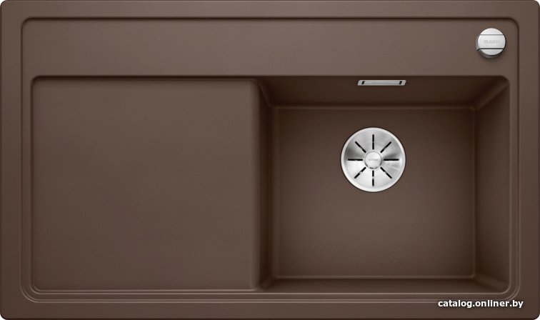Кухонная мойка Blanco Zenar 45 S 523798 (правая, кофе)