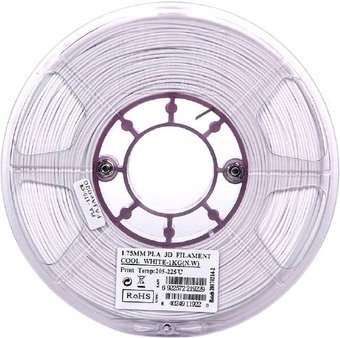 Пластик eSUN PLA 1.75 мм 1000 г (холодный белый)