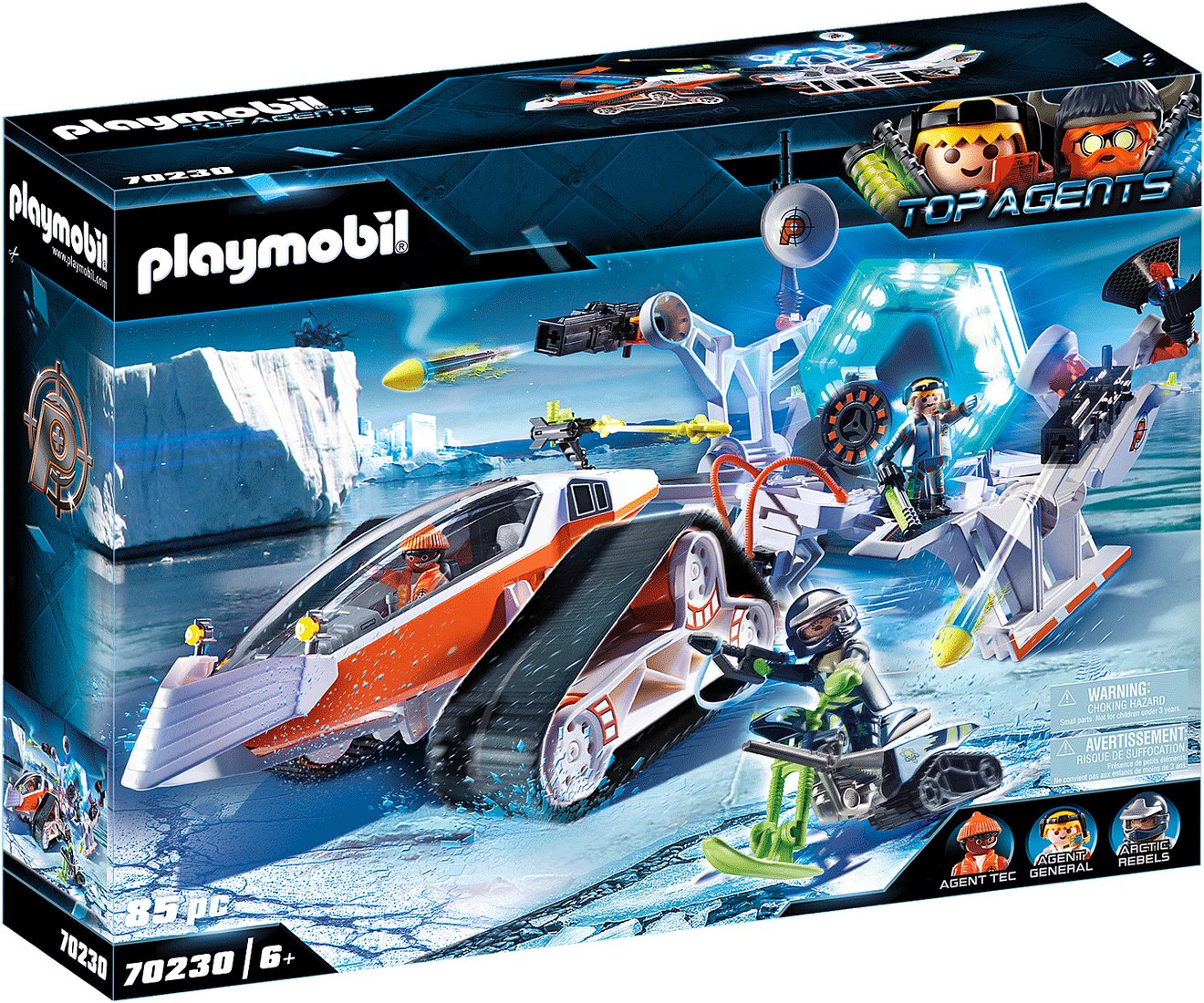 

Конструктор Playmobil PM70230 Командные сани шпионской команды