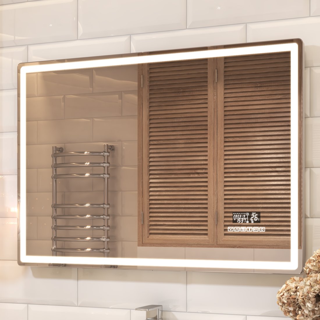 

Vigo Зеркало Geometry Media voice 1000