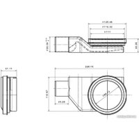 Трап/канал Pestan Bettoserb Frameless 950 13701234-NEW (328844)