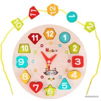 Развивающая игрушка Mapacha Часы 3 в 1 76847
