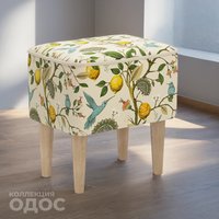 Пуф MONOFIX Одос Принт пуф (лимон/микровелюр)