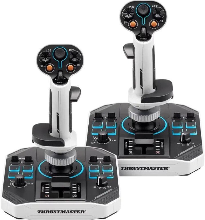 

Оборудование для авиасимов Thrustmaster Sol-R 2 HOSAS Space Sim Duo